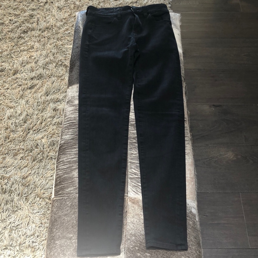 black American eagle Hi rise jeggings